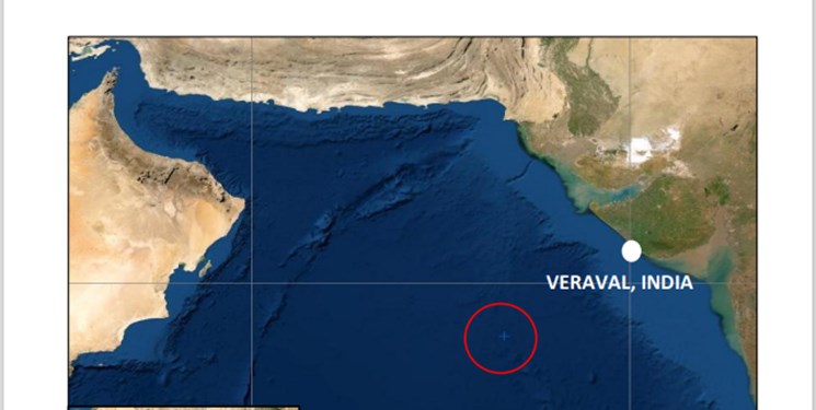 شرکت امنیتی انگلیس: کشتی هدف گرفته شده در سواحل هند مرتبط با اسرائیل است