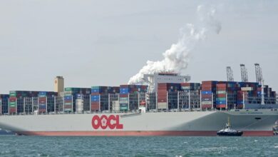 شرکت حمل و نقل OOCL انتقال کالا به فلسطین اشغالی را متوقف کرد