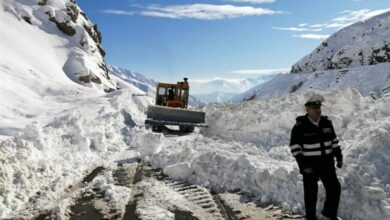 شمال آذربایجان‌ غربی سفیدپوش شد