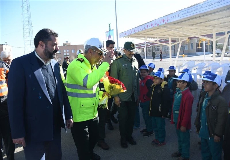 طرح رزمایش زمستانی پلیس راه در خراسان جنوبی آغاز شد + تصویر