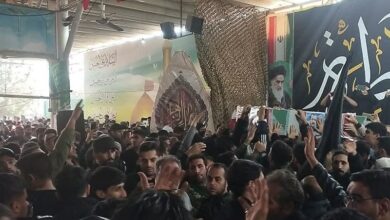 پایان فراق پس از ۸ سال/ تشییع باشکوه پیکر شهید مدافع حرم “رضا عباسی” در ملارد + فیلم