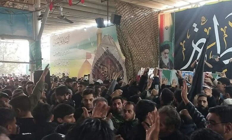 پایان فراق پس از ۸ سال/ تشییع باشکوه پیکر شهید مدافع حرم “رضا عباسی” در ملارد + فیلم