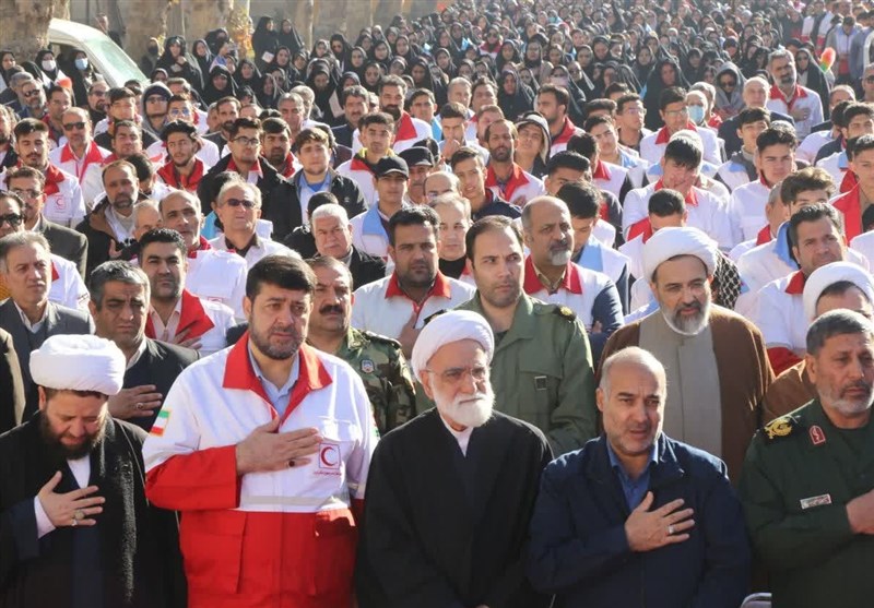 پیکر مطهر شهید گمنام در مشهد به خاک سپرده شد + تصاویر