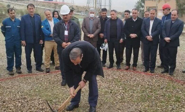 کلنگ‌زنی فاز دوم میدان گازی تنگ‌بیجار ‌چوار‌