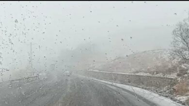 ارتفاعات تهران برفی می‌شود