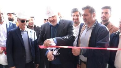 افتتاح کارخانه ریسندگی ابهر با حضور وزیر صمت