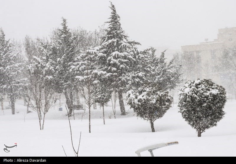 دور جدید بارش‌های سنگین برف در اردبیل/ سرمای هوای به 15 درجه زیر صفر رسید/ اکثر راه‌های روستایی مسدود شد + فیلم