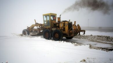 بازگشایی محور 206 روستای لرستان/ راه 154 روستا مسدود است