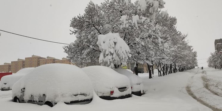 برف در مشکین‌شهر به 65 سانتی‌متر رسید+ عکس و فیلم