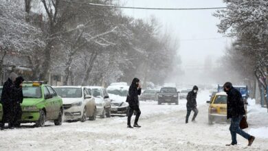 برف و سرما مدارس برخی از شهرستان‌های استان اصفهان را غیرحضوری کرد