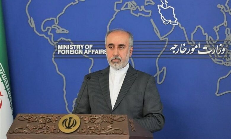 _تأکید_ _مجدد_ _کنعانی_ _بر_ _آمادگی_ _ایران_ _برای_ _ادامه_ _مذاکرات_ _در_ _مورد_ _میدان_ _آرش_