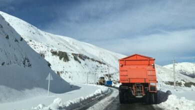 تردد انواع کشنده در جاده‌های کردستان ممنوع شد