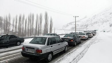 تردد در محورهای برفی مازندران روان است