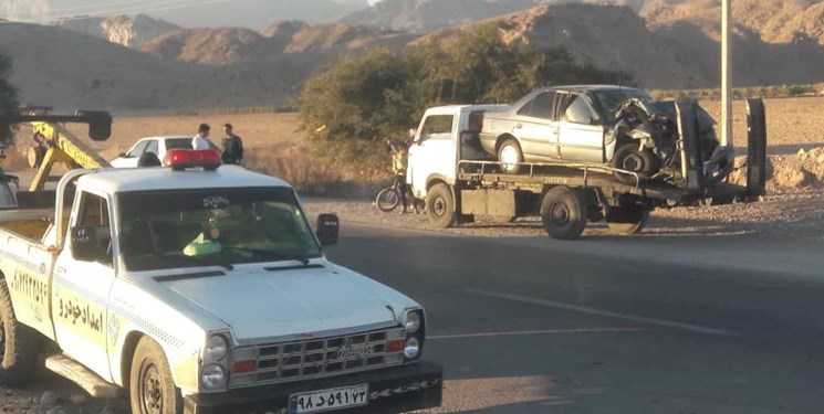 حادثه رانندگی در داراب 2 کشته و 3 مصدوم بر جای گذاشت