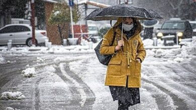 حال و هوای برفی در شرق پایتخت‌/ ‌پردیس، دماوند و فیروزکوه سفیدپوش شد‌ + فیلم‌