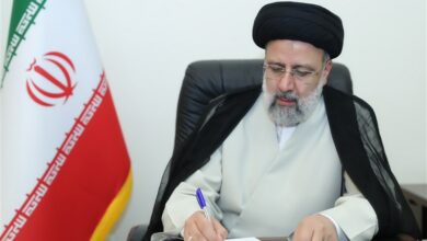 رئیسی در پیامی درگذشت پدر استاندار لرستان را تسلیت گفت