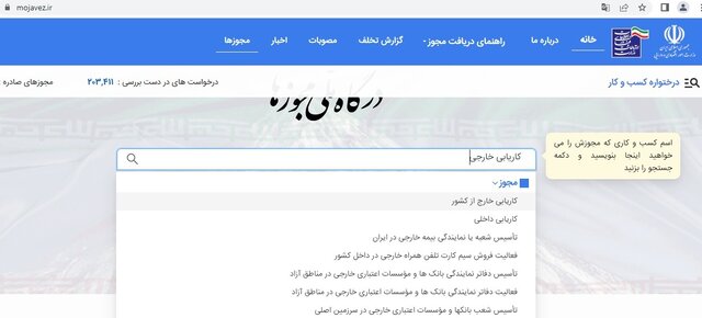 راهنمای متقاضیان دریافت مجوز کاریابی خارجی