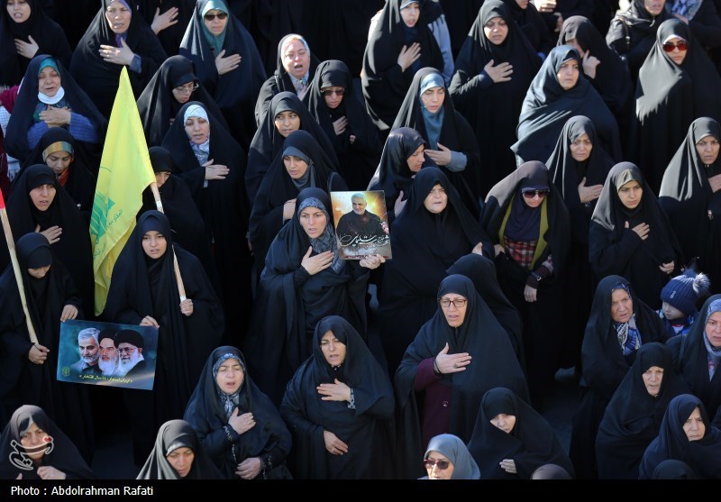 راهپیمایی همدانی‌ها در محکومیت حمله تروریستی کرمان + تصاویر