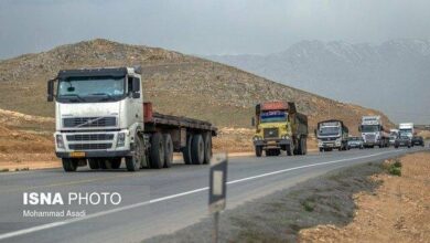 رشد ۴۶ درصدی ترانزیت زمینی نسبت به سال گذشته