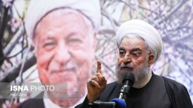 روحانی: آیت‌الله هاشمی تأکید داشت در روزهای سخت کشور به صحنه بیاییم