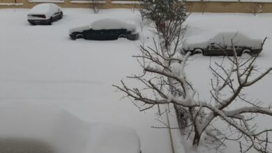 رکوردداری ورزقان با برف 40 سانتی متری در آذربایجان‌شرقی