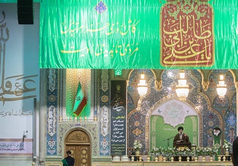 شهر قم در میلاد امیرالمومنین(ع) غرق در نور و شادی شد + عکس