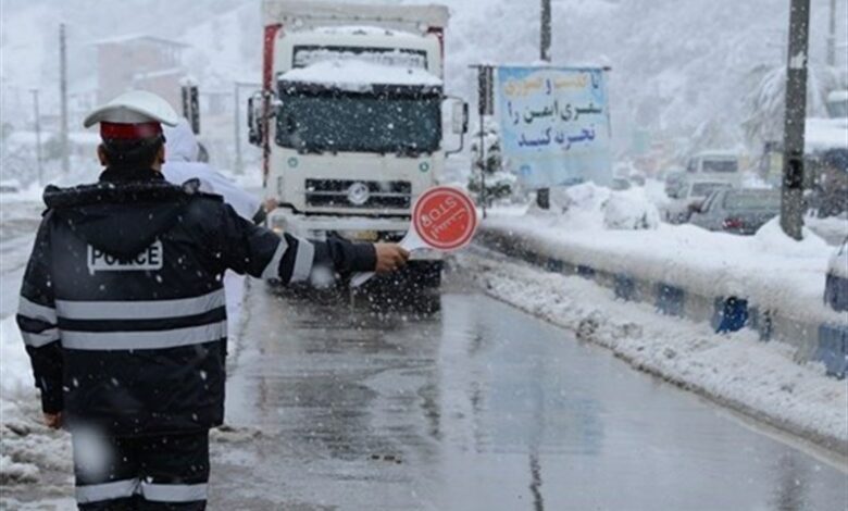 فصل دوم بارش برف در اردبیل اغاز شد/ تردد در تمام محورها برقرار است