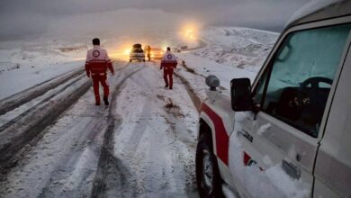 نیروهای هلال احمر در جستجوی سرنشینان هواپیمای پایپر هستند