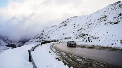 ورود خودروهای بدون «زنجیر چرخ» به محورهای کوهستانی مازندران ممنوع است