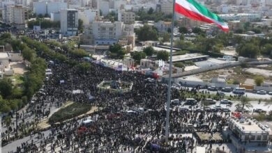 آغاز راهپیمایی 22 بهمن در بوشهر/ طنین فریاد مرگ بر آمریکا از کنار خلیج‌ فارس