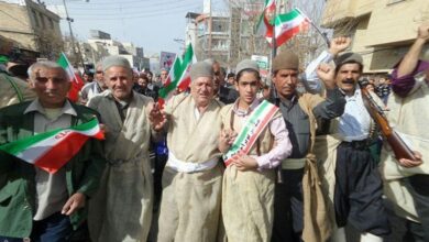 آغاز راهپیمایی 22 بهمن در کهگیلویه و بویراحمد/ فریاد مرگ بر آمریکا در آسمان طنین‌انداز شد