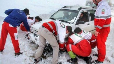 امدادرسانی به 373 مسافر گرفتار در برف لرستان/ 125 خودرو رهاسازی شد