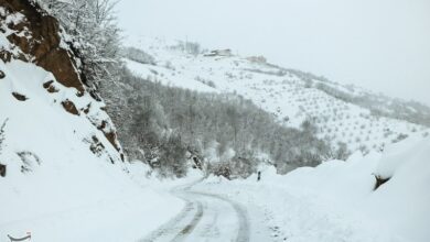 بارش 35 سانتی‌متری برف در ازنا/ هشدار نارنجی هواشناسی لرستان صادر شد