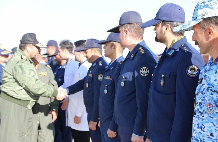 _بازدید_ _امیر_ _هادیان_ _از_ _پایگاه_ _هوایی_ _شهید_ _اردستانی_