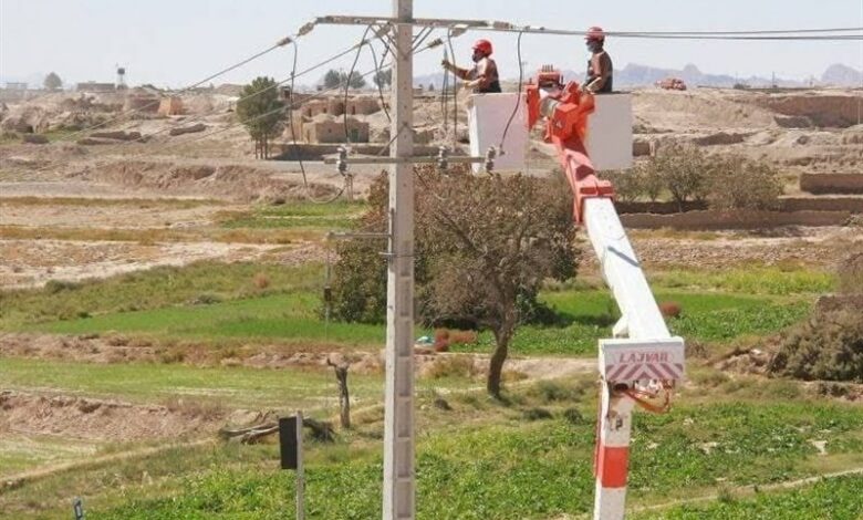 برق به اراضی باغ عمران اقبالیه رسید