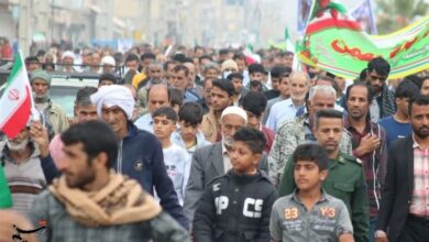 تصاویری از حماسه هرمزگانی‌ها در جشن 45 سالگی انقلاب اسلامی