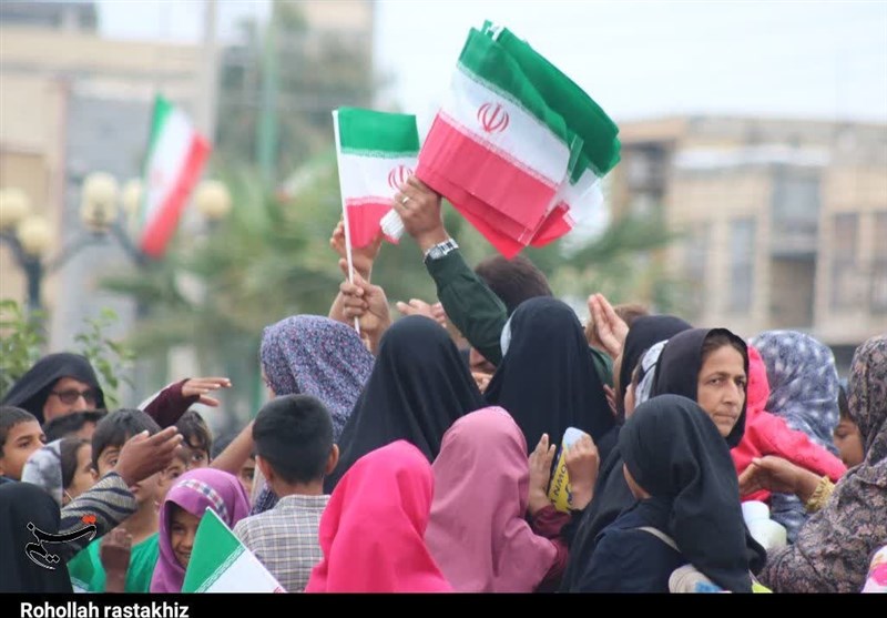 تصاویری از حماسه هرمزگانی‌ها در جشن 45 سالگی انقلاب اسلامی