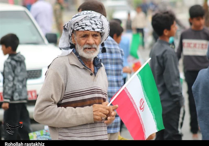 تصاویری از حماسه هرمزگانی‌ها در جشن 45 سالگی انقلاب اسلامی