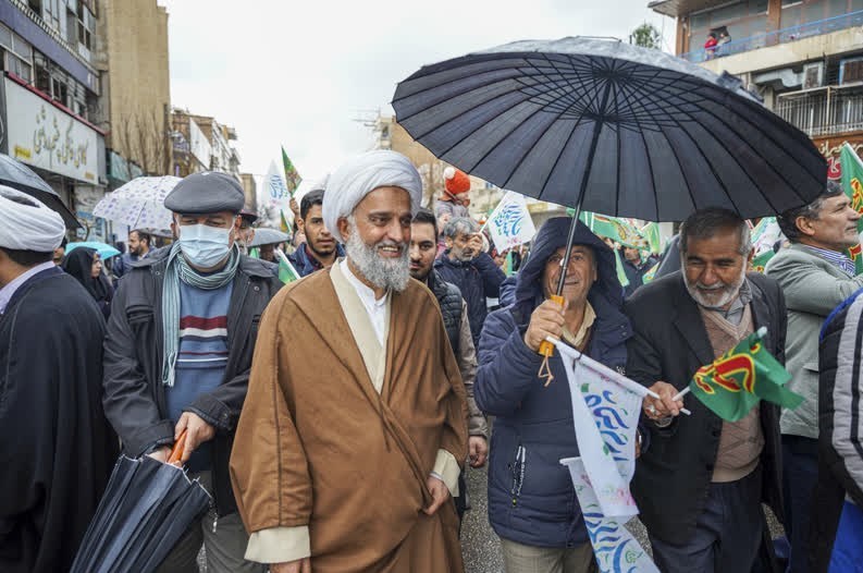 «حماسه حضور برای ظهور» در سومین حرم اهل‌بیت علیهم السلام + تصویر