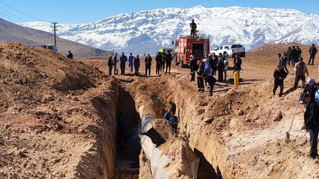 خطوط آسیب‌دیده انتقال گاز تا اواخر امشب یا صبح فردا عملیاتی می‌شوند