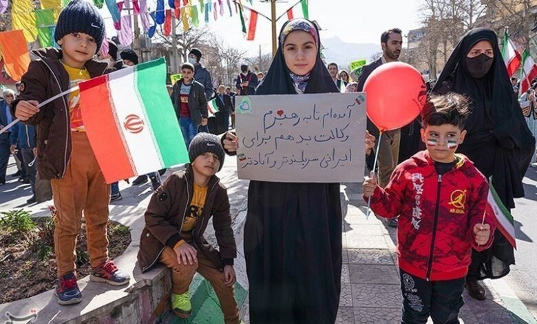 راهپیمایی 22 بهمن در زنجان آغاز شد