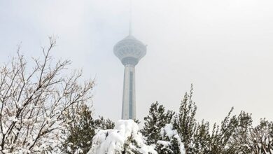 روز گذشته در مناطق مختلف تهران چقدر برف بارید؟