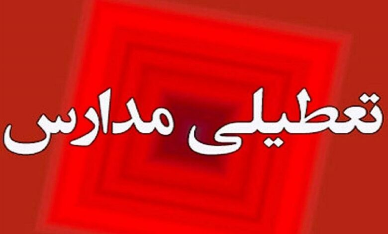 سرمای هوا و بارش برف برخی مدارس اردبیل را غیرحضوری کرد