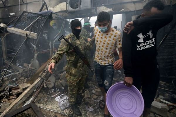 شهادت ۱۷ فلسطینی در حمله اشغالگران به اردوگاه «النصیرات»