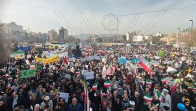 طنین فریاد مرگ بر آمریکا در مازندران/ شمالی‌ها 45 سالگی انقلاب را جشن گرفتند