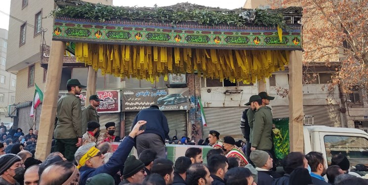 پیکر شهید مدافع حرم «سعید علیدادی» تشییع شد+عکس و فیلم