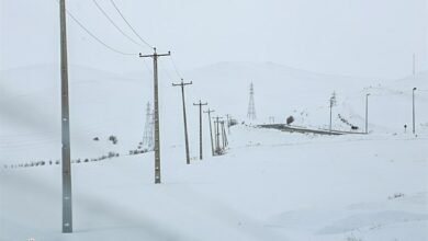 چهارمحال و بختیاری ‌سفیدپوش شد/ برف به کمک سرچشمه زاینده‌رود و کارون آمد + فیلم