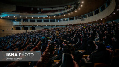 گردهمایی نامزدهای انتخابات مجلس حوزه انتخابیه تهران در برج میلاد