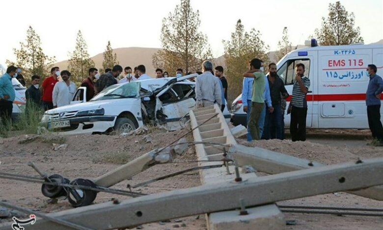 جان باختن 62 نفر در حوادث رانندگی نوروز استان کرمان