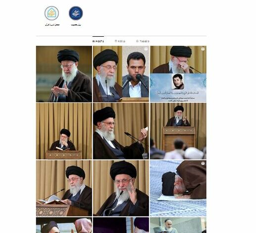 صفحه جدید اینستاگرام KHAMENEI.IR آغاز به کار کرد